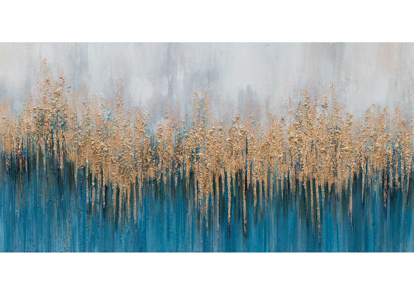 AGAVE quadro moderno astratto dipinto a mano Metal abstract 1 100×100 -  SweetHomeShop